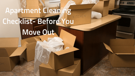 Apartment Cleaning Checklist